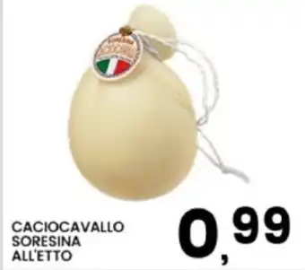 Interspar Caciocavallo soresina all'etto offerta