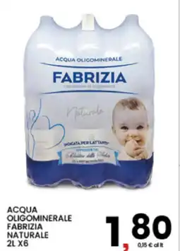 Interspar Acqua oligominerale fabrizia naturale offerta