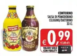 Deco Supermercati Contorno salsa di pomodorino ciliegino/datterino offerta