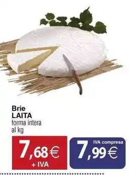 Docks Cash&Carry Brie LAITA forma intera offerta