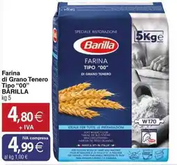 Docks Cash&Carry Farina di Grano Tenero Tipo "00" BARILLA offerta
