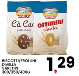 Interspar Biscotti/frollini DIVELLA offerta