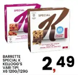 Interspar Barrette special k KELLOGG'S offerta