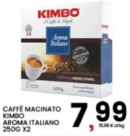 Interspar Caffè macinato kimbo aroma italiano offerta