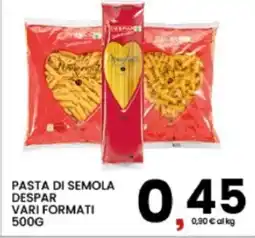 Interspar Pasta di semola DESPAR offerta