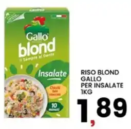 Interspar Riso blond gallo per insalate offerta