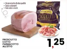 Interspar Prosciutto cotto parmacotto all'etto offerta