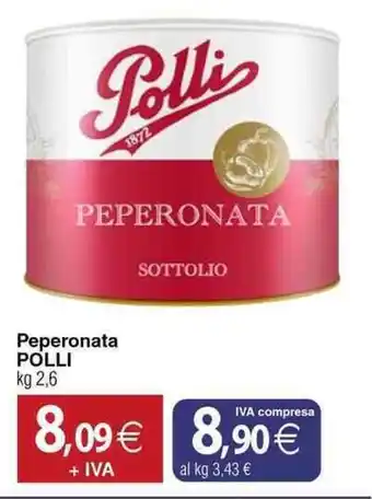 Docks Cash&Carry Peperonata POLLI offerta