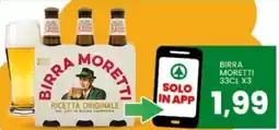 Interspar Birra MORETTI offerta