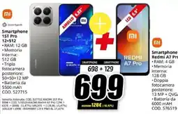 MediaWorld Xiaomi Smartphone 15T pro 12+512+ Smartphone Redmi A7 Pro offerta