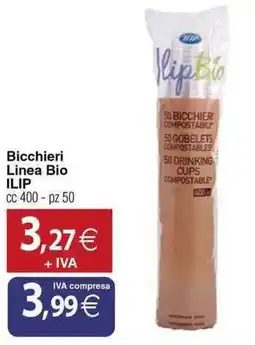 Docks Cash&Carry Bicchieri Linea Bio ILIP offerta