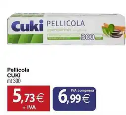 Docks Cash&Carry Pellicola CUKI mt 300 offerta
