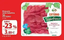 Docks Cash&Carry Bresaola della Valtellina lgp CITTERIO offerta