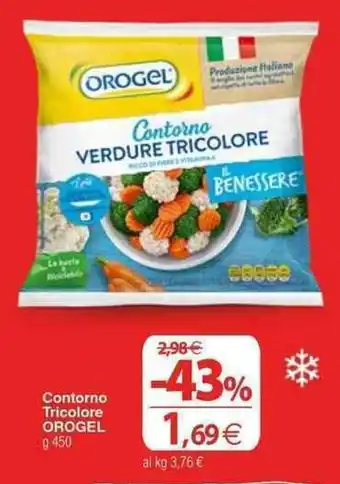 Docks Cash&Carry Contorno Tricolore OROGEL offerta