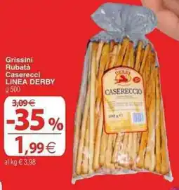 Docks Cash&Carry Grissini Rubata Caserecci LINEA DERBY offerta