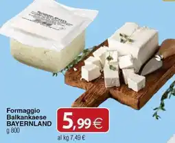 Docks Cash&Carry Formaggio Balkankaese BAYERNLAND offerta