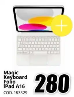MediaWorld Magic Keyboard Folio iPad A16 offerta