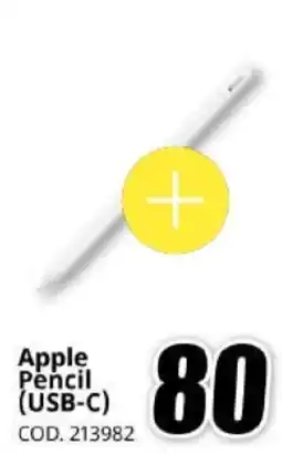 MediaWorld Apple Pencil (USB-C) offerta