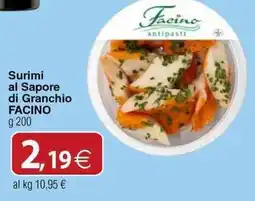 Docks Cash&Carry Surimi al Sapore di Granchio FACINO offerta