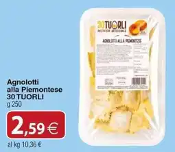 Docks Cash&Carry Agnolotti alla Piemontese 30 TUORLI offerta