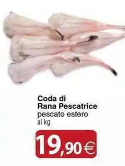 Docks Cash&Carry Coda di Rana Pescatrice offerta