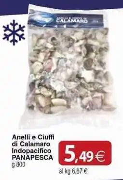 Docks Cash&Carry Anelli e Ciuffi di Calamaro Indopacifico PANAPESCA offerta