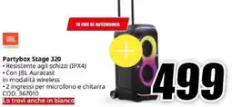 MediaWorld JBL Partybox Stage 320 offerta