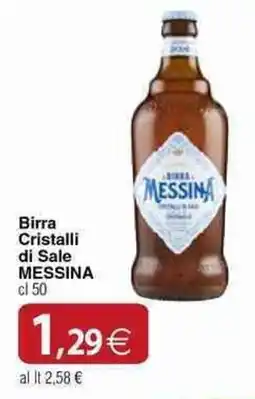 Docks Cash&Carry Birra Cristalli di Sale MESSINA offerta