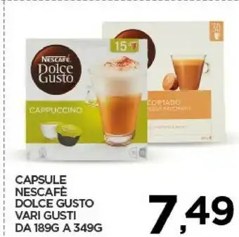 Interspar Nescafe capsule dolce gusto offerta