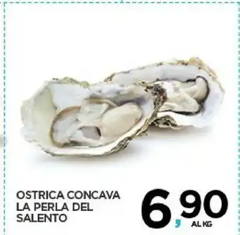 Interspar La perla del salento ostrica concava offerta