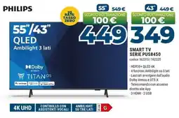 Sinergy PHILIPS SMART TV SERIE PUS8450 offerta