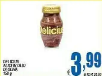 DEM Filetti di alici all'olio di oliva con chiodi di garofano 150 g(ml) offerta