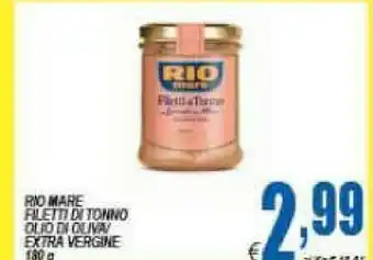 DEM Filetti di tonno all'olio di oliva i lavorati a mano 180 g(ml) offerta