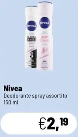 Caddy's Nivea Deodorante spray offerta