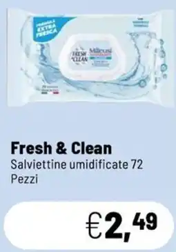 Caddy's Fresh & Clean Salviettine umidificate offerta