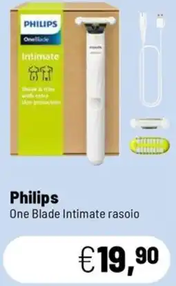 Caddy's Philips One Blade Intimate rasoio offerta