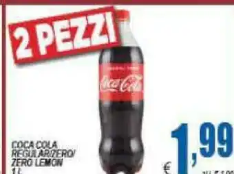 DEM Coca-cola - coca-cola zero 1000 g(ml) offerta