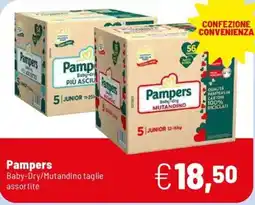 Caddy's Pampers Baby-Dry/Mutandino taglie offerta