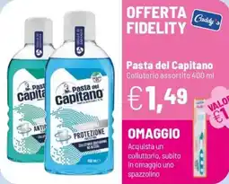 Caddy's Pasta del Capitano Collutorio offerta