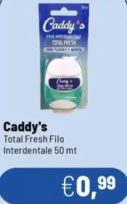 Caddy's Caddy's Total Fresh Filo Interdentale offerta