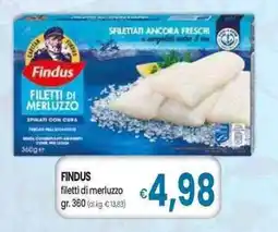 Famila Superstore FINDUS filetti di merluzzo offerta