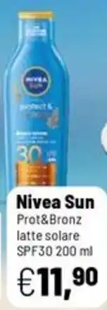 Caddy's Nivea Sun Prot&Bronz latte solare SPF30 offerta