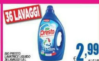 DEM Detersivo lavatrice offerta