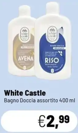 Caddy's White Castle Bagno Doccia offerta