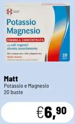 Caddy's Matt Potassio e Magnesio offerta