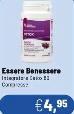 Caddy's Essere Benessere Integratore Detox 60 Compresse offerta