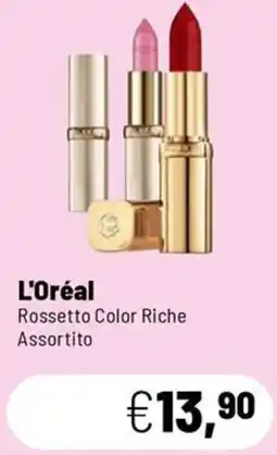 Caddy's L'Oréal Rossetto Color Riche offerta