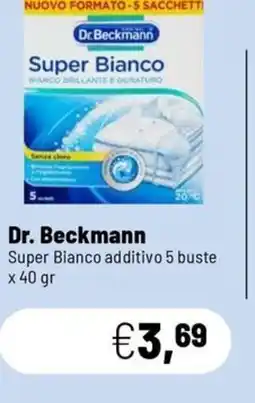 Caddy's Dr. Beckmann Super Bianco additivo offerta