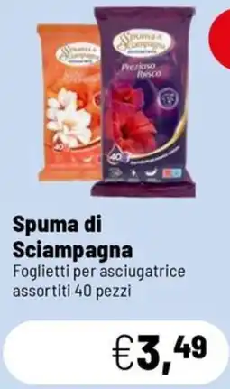 Caddy's Spuma di Sciampagna Foglietti per asciugatrice offerta