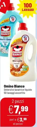 Caddy's Omino Bianco Detersivo lavatrice liquido offerta